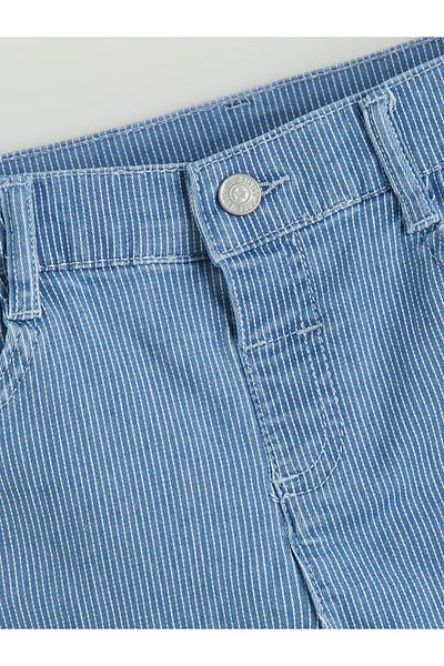LC Waikiki Striped Boy's Jean Shorts
