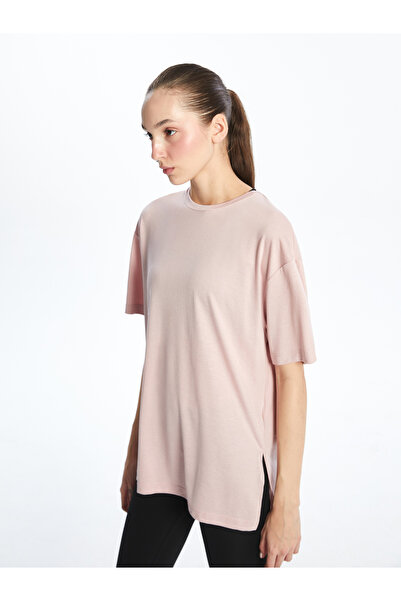 LC Waikiki Γυναικείο αθλητικό μπλουζάκι Oversize Modal Blended