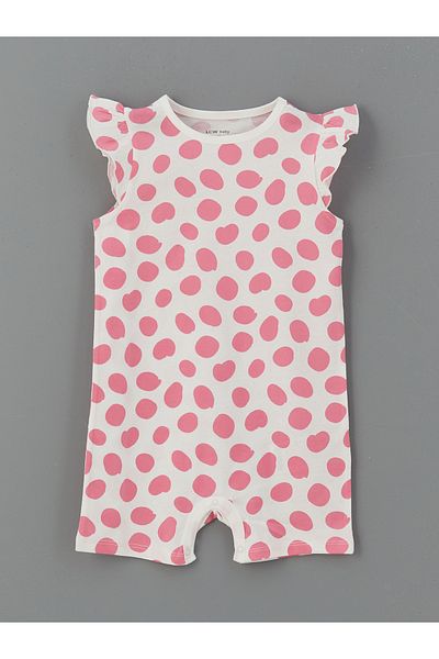 LC Waikiki Crew Neck Baby Girl Jumpsuit 3-Piece
