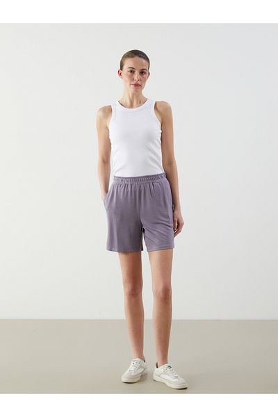 LC Waikiki Pantaloni scurți de damă cu talie elastică