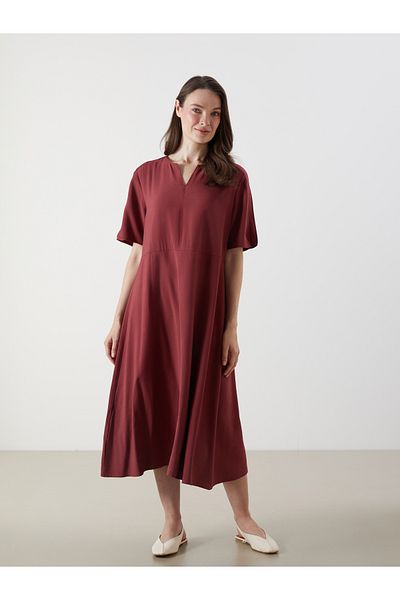 LC Waikiki A-Line Dress with Scoop Neckline