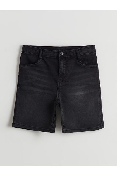 LC Waikiki Pantaloni scurți de jeans pentru băieți cu talie reglabilă