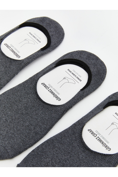 LC Waikiki Men's Ballerina Socks 3-pack