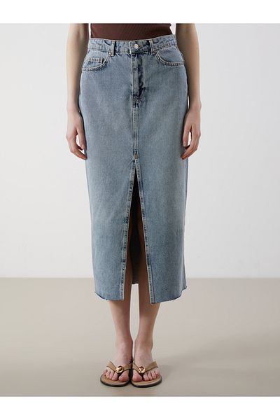 LC Waikiki Fustă Jeans Slim Fit pentru femei