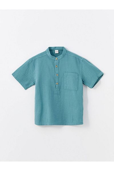 LC Waikiki Lcw Kids Comfortable Fit Judge Collar Boy's Shirt