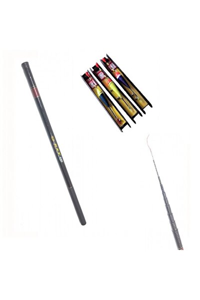 wind blade Set Fishing at Stationary - Hakuyo 3.6m Rod and 3 Balanced Fishing Lines Set