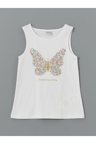 LC Waikiki Crew Neck Girls' Tank Top and Shorts