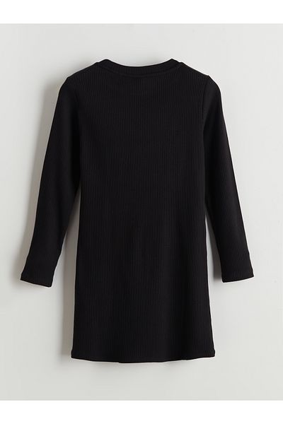 LC Waikiki Φόρεμα για κορίτσια με στάμπα Kuromi με λαιμόκοψη