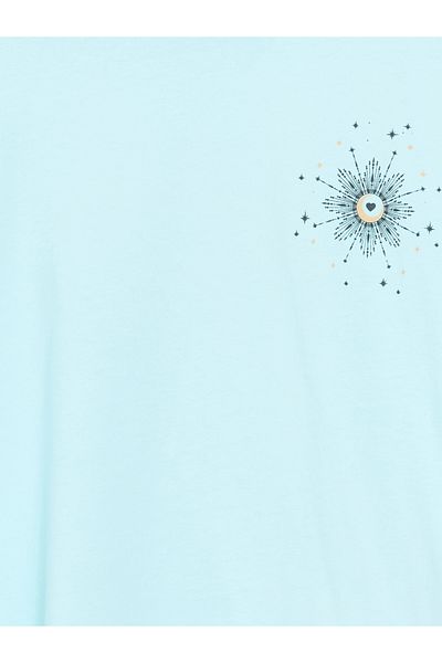 LC Waikiki Κοριτσίστικο T-Shirt με λαιμόκοψη