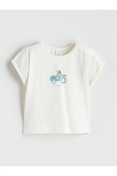 LC Waikiki Printed Baby Boy T-Shirt and Pants 2-Pack