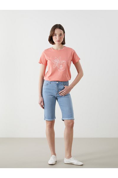 LC Waikiki Skinny Fit Women's Jean Shorts