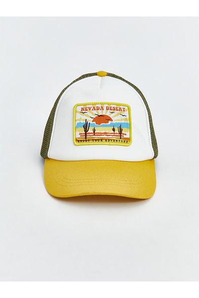 LC Waikiki Embroidered Mesh Detailed Boy's Cap Hat