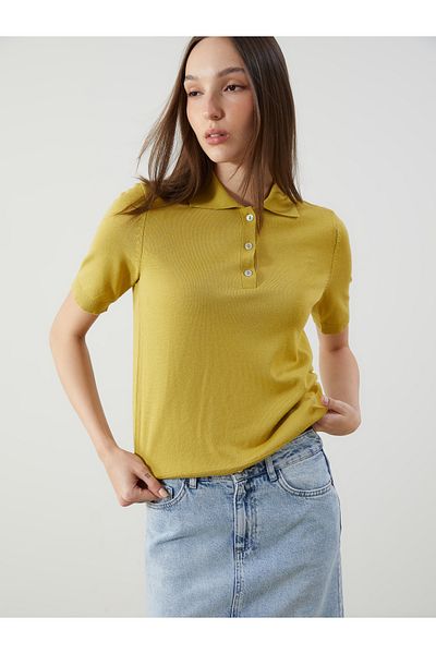 LC Waikiki Polo Neck Women's Knitwear Sweater