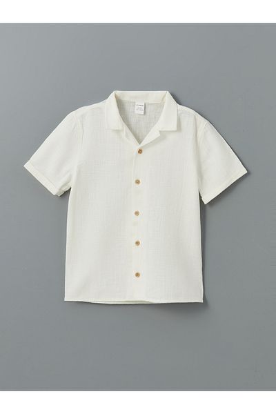 LC Waikiki Resort Collar Boy's Shirt and Pants 2 Pcs