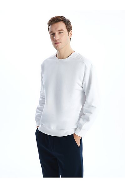 LC Waikiki Crew Neck Short Sleeve Men's Sweatshirt