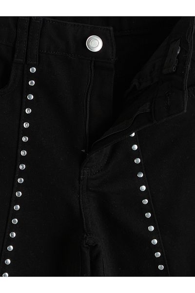 LC Waikiki Wideleg Stone Girl's Trousers