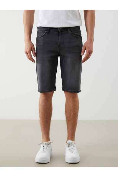 LC Waikiki Standard Fit Men's Jean Shorts