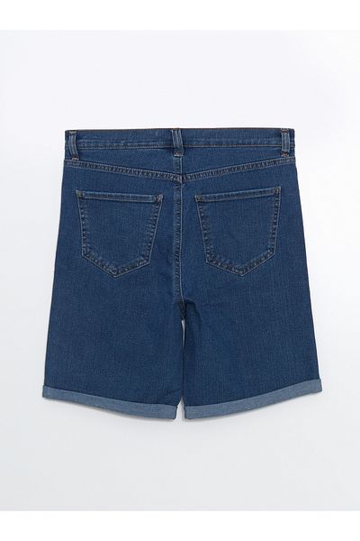 LC Waikiki Bermuda Fit Women's Jean Shorts