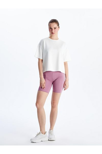 LC Waikiki Pantaloni scurți sport pentru femei, cu talie elastică