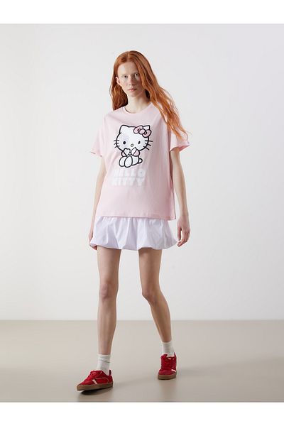LC Waikiki Crew Neck Hello Kitty Printed Women's T-Shirt