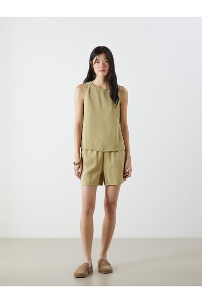 LC Waikiki Crew Neck Modal Blend Blouse