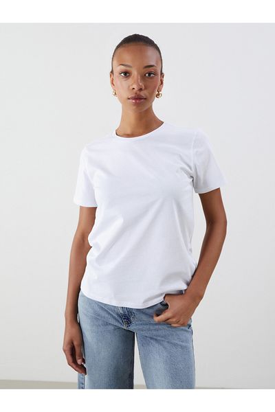 LC Waikiki Tricou pentru femei Crew Neck, pachet de 2