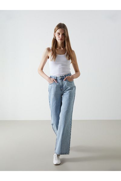 LC Waikiki Wideleg Women's Jean Trousers