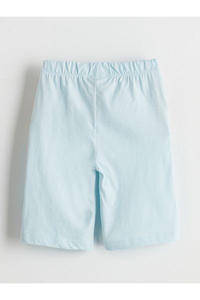 LC Waikiki Pantaloni scurți pentru băiat cu imprimeu cu talie elastică