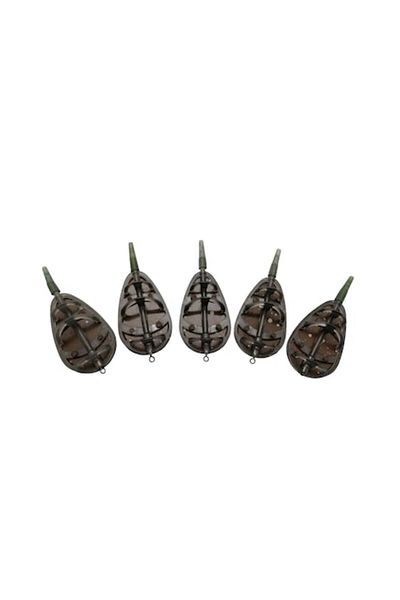 prokarpfishig Set 5 Method Feeder Individual 30g