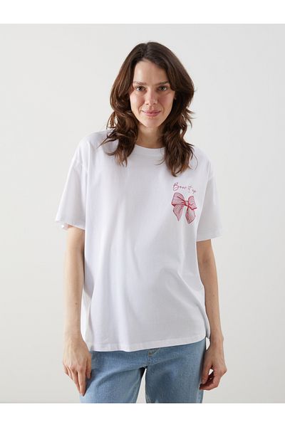 LC Waikiki Crew Neck Printed Women's T-Shirt