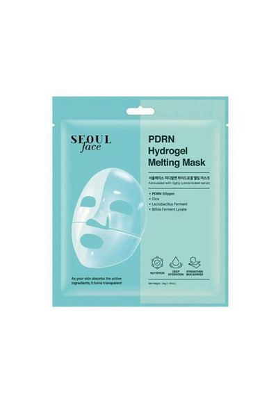 Dermal Pdrn Hydrogel Melting Mask Moisturizing Transparent Gel Mask 34 Gr. And Vitamin E Melting Mask 34 Gr