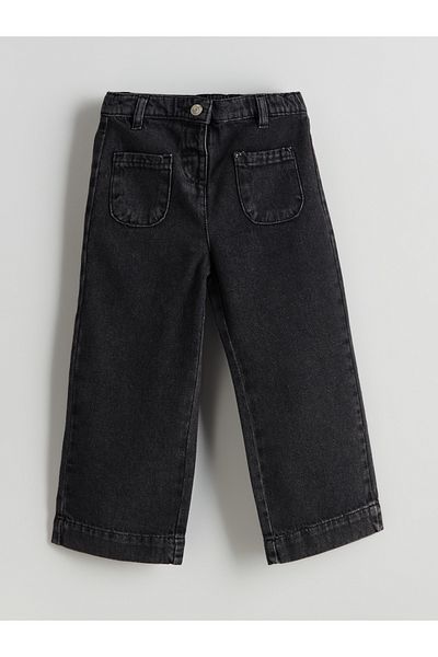 LC Waikiki Girls' Jeans with Adjustable Waist