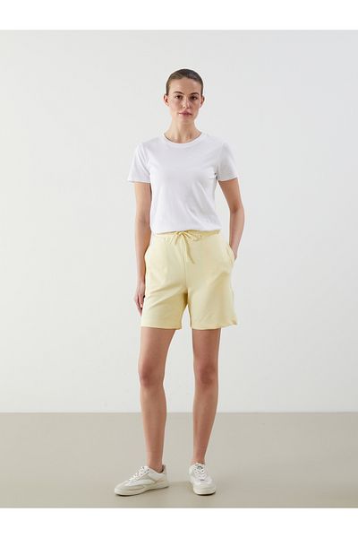 LC Waikiki Pantaloni scurți de damă cu talie elastică