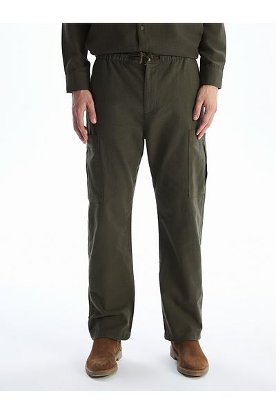 LC Waikiki Ανδρικό παντελόνι Comfortable Fit Linen Look