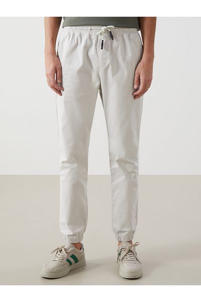 LC Waikiki Ανδρικό παντελόνι Jogger Standard Mold Gabardine