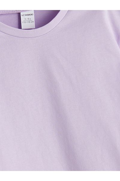 LC Waikiki Crew Neck Basic Girl's T-Shirt