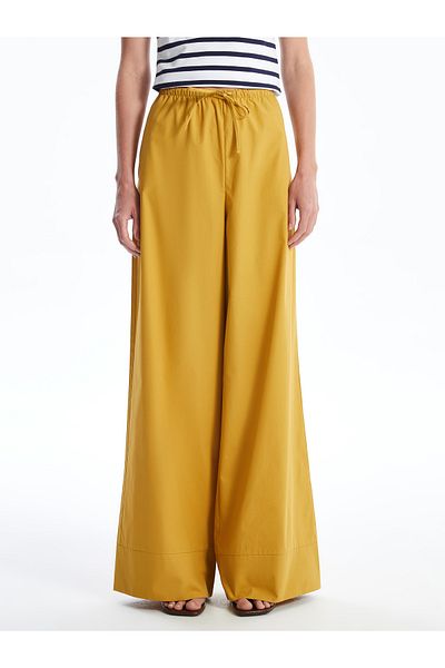 LC Waikiki Wide Leg and Elastic Waist Women's Trousers