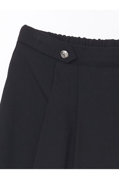 LC Waikiki Elastic Waist Pleated Girl's Shorts Skirt