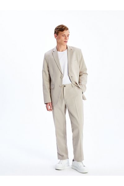 LC Waikiki Ανδρικό παντελόνι Standard Fit Line Blended