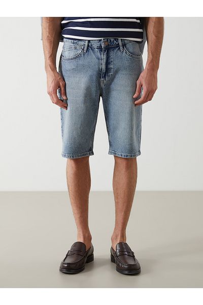 LC Waikiki Standard Fit Men's Jean Shorts