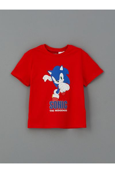 LC Waikiki Sonic Printed Boys' T-Shirt 2-Pack