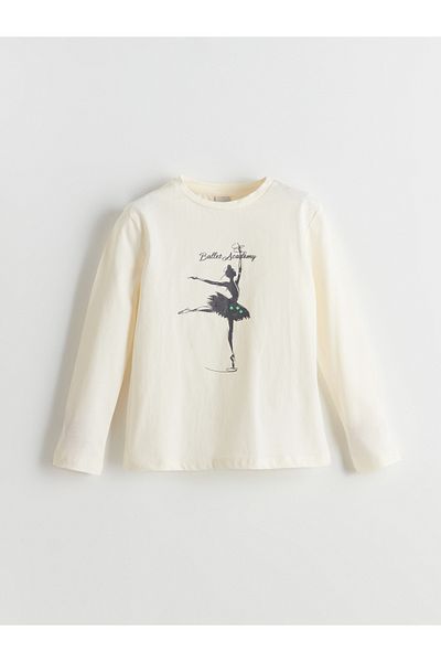 LC Waikiki Crew Neck Girl's T-Shirt