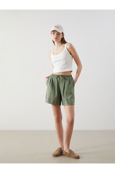 LC Waikiki Women's Shorts with Elastic Waist