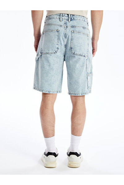 LC Waikiki Pánské džínové šortky - standardní střih