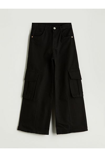 LC Waikiki Wideleg Girl's Cargo Pants