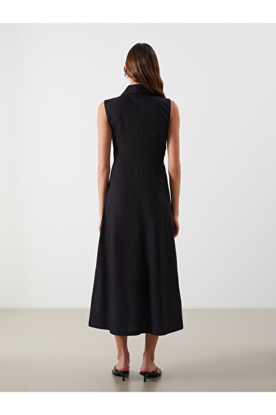 LC Waikiki Popelínové šaty s košilovým límečkem