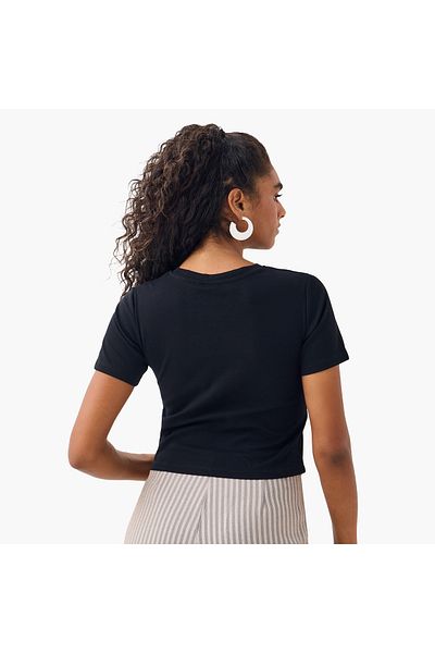 SP Characters Chr L Graphic Rib Crop Tees