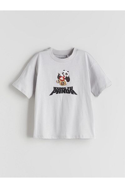 LC Waikiki Kung Fu Panda Printed Boy's T-Shirt