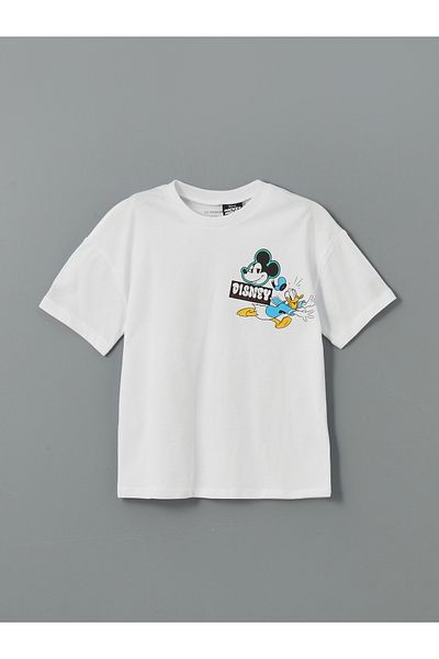 LC Waikiki Tricou pentru băiat cu imprimeu Mickey Mouse