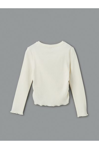 LC Waikiki LCW Kids Crew Neck για κορίτσια Crop T-shirt